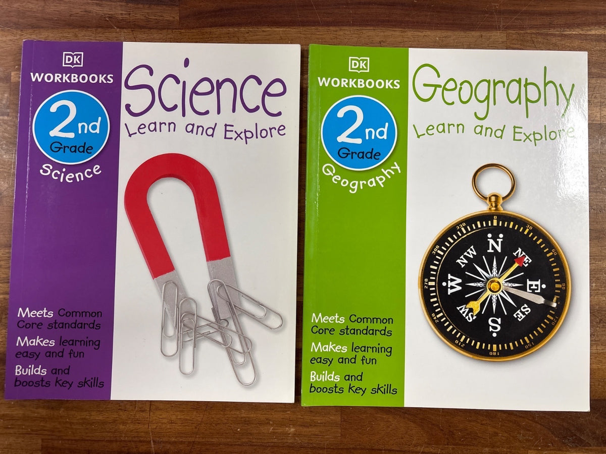 DK Workbooks 2nd Grade Set: Math, Language Arts, Science, Geograp — photo 4 of 5