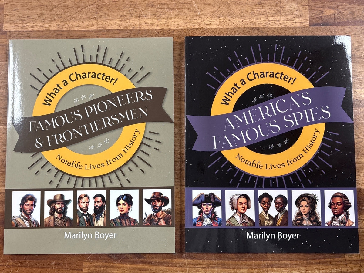What a Character! Notable Lives History 4-Book Set Boyer