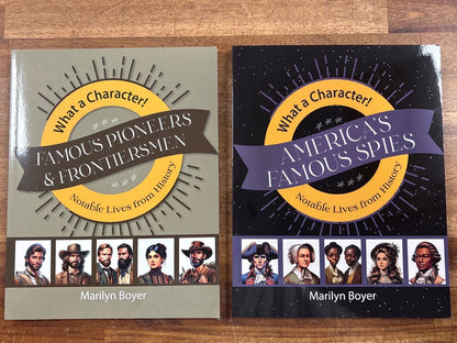 What a Character! Notable Lives History 4-Book Set Boyer