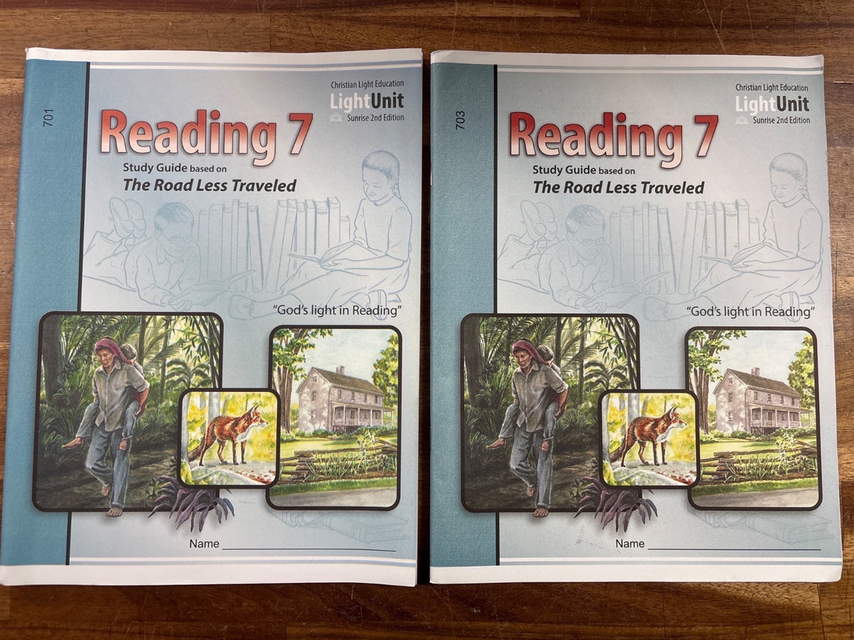 CLE Reading 7 Curriculum Set - the Road Less Traveled — photo 4 of 7