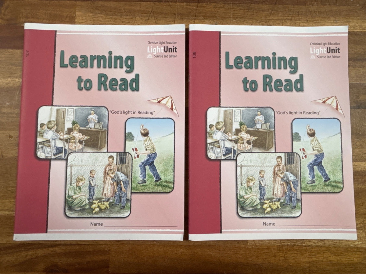Christian Light Learning to Read Sunrise 2nd Ed Reading Set — photo 4 of 8