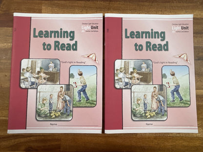 Christian Light Learning to Read Sunrise 2nd Ed Reading Set — photo 4 of 8