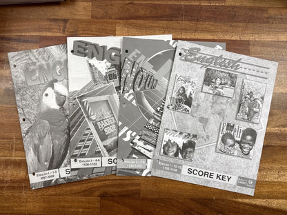 ACE PACEs English 1099-1108 & Key Set