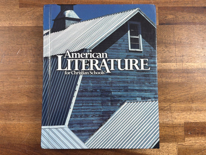 BJU American Literature Set Textbook & Teacher Guides