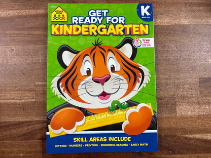 Kindergarten Workbook Bundle: Curriculum, Get Ready, Scholastic