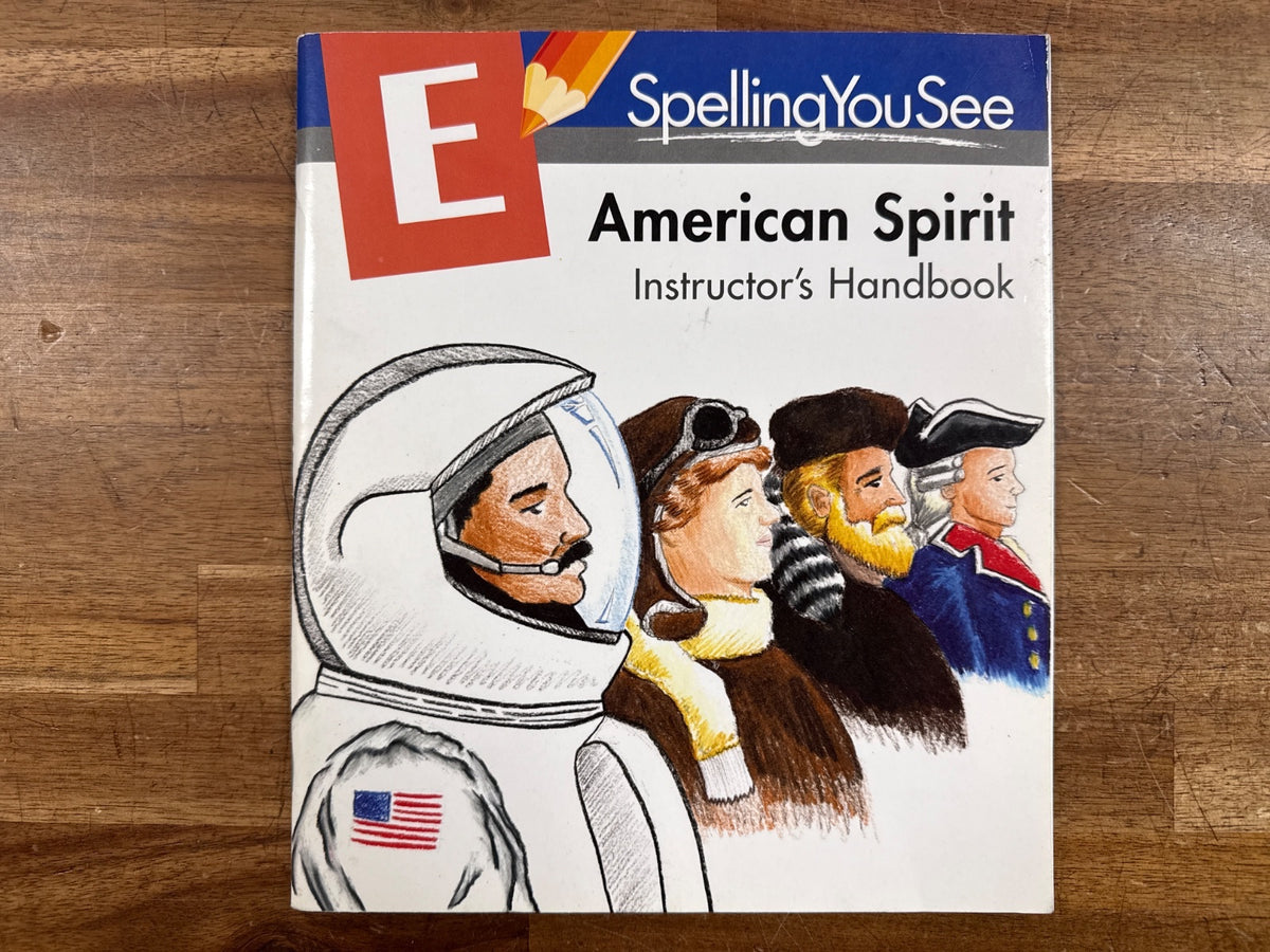 Spelling You See Instructor's Handbooks a-E Complete Set