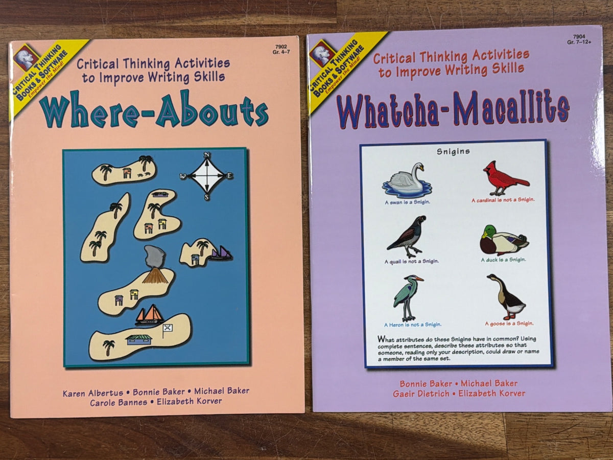 Critical Thinking Co. Daily Mind Builders & Writing Skills Set