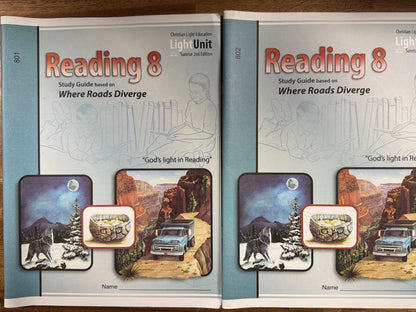 Christian Light Reading 8 Where Roads Diverge Complete Set