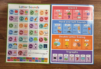 My First Phonics Charts- Book of Charts & 11 Extra Charts