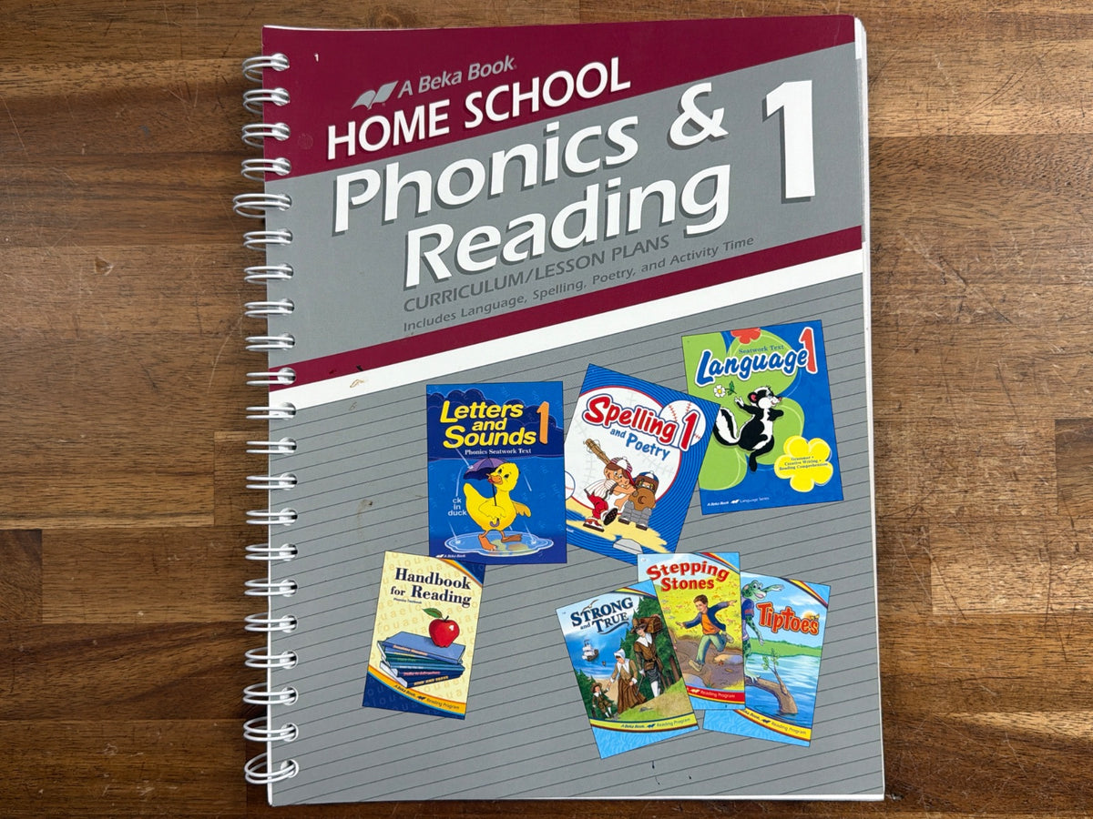Abeka Letters and Sounds 1 Test Key, Tests & Lesson Plans Set — photo 4 of 5