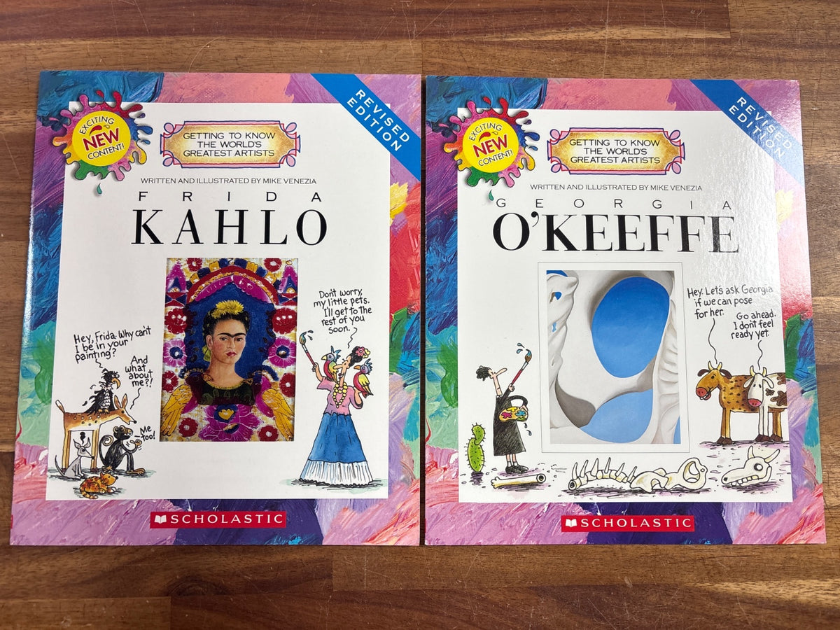 Getting to Know Artists: Dali, Picasso, O'Keeffe, Kahlo Set — photo 4 of 5