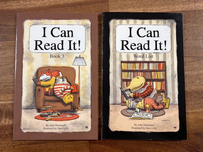 I Can Read It! Books 1-3 & Word List Set - Holzmann