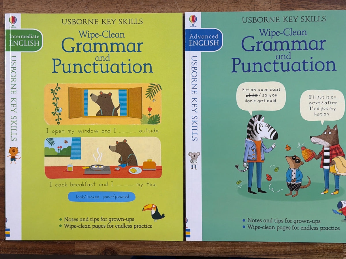 Usborne Key Skills Wipe-Clean Spelling & Grammar Set — photo 4 of 5