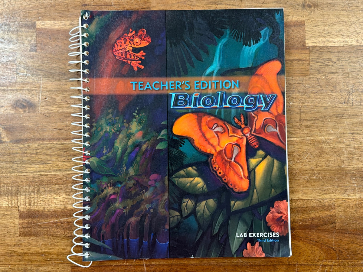 BJU Press Biology 3rd Edition Student & Teacher Set