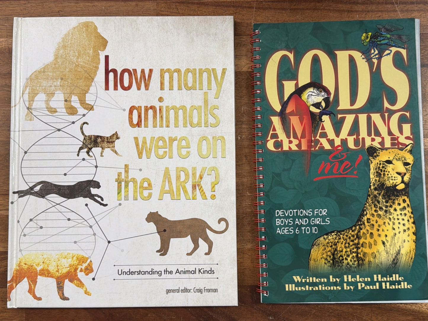 MB Homeschool Animal Studies Bundle: 4 Creation Books Set