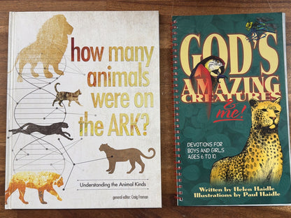 MB Homeschool Animal Studies Bundle: 4 Creation Books Set