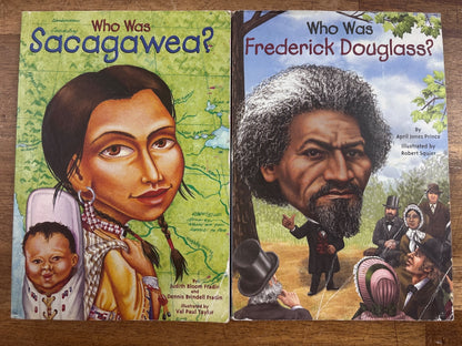 Who Was...? Biography Set - 7 Books Presley Disney Warhol