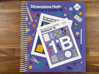 Dimensions Math 1A & 1B Teacher's Guides