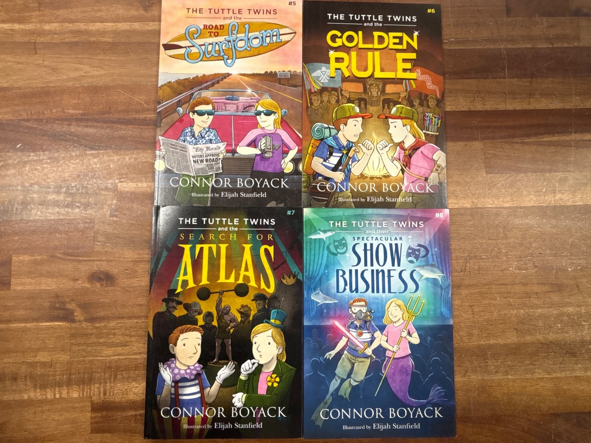 Tuttle Twins Complete Book Set #1-14 Connor Boyack — photo 4 of 8