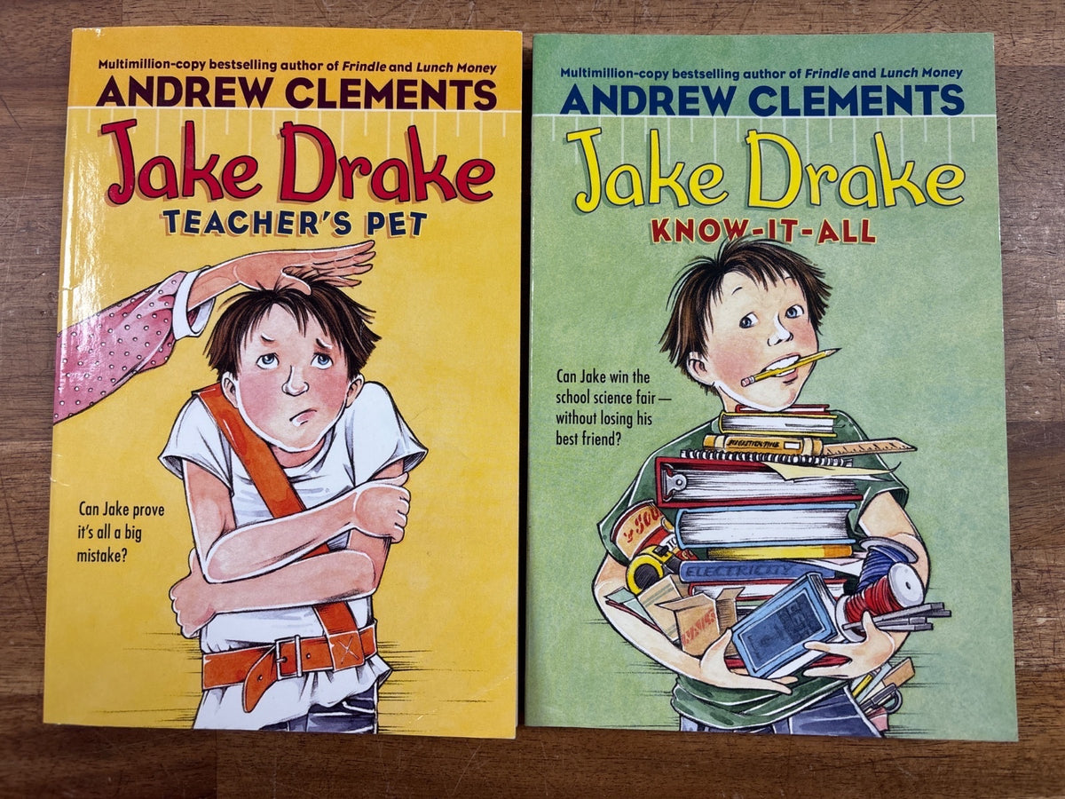 Jake Drake 4-Book Set by Andrew Clements Paperback — photo 4 of 7