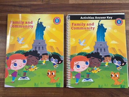 BJU Press Heritage Studies 1 Family Community Teacher Set