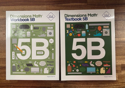 Dimensions Math 5A & 5B Complete Homeschool Set Singapore Math — photo 4 of 8