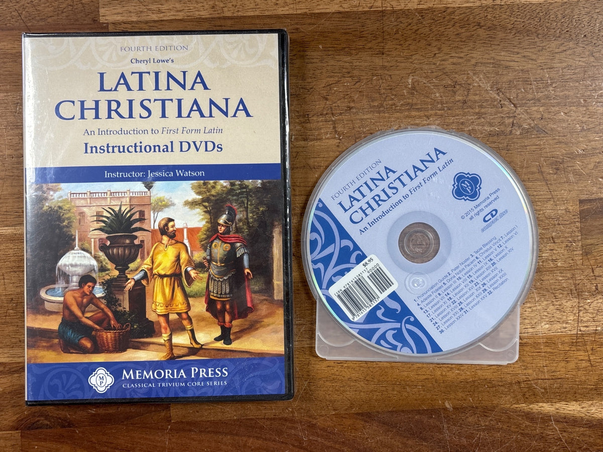 Latina Christiana 4th Ed Teacher, Workbook, DVD Set