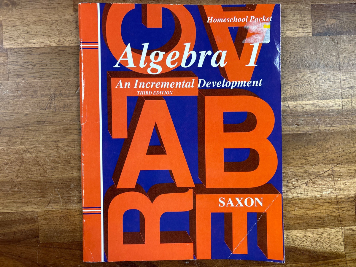 Saxon Algebra 1 3rd Edition Homeschool Curriculum Set — photo 4 of 5