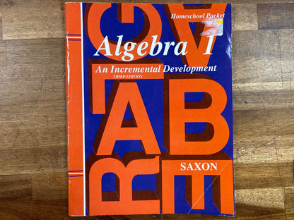 Saxon Algebra 1 3rd Edition Homeschool Curriculum Set — photo 4 of 5