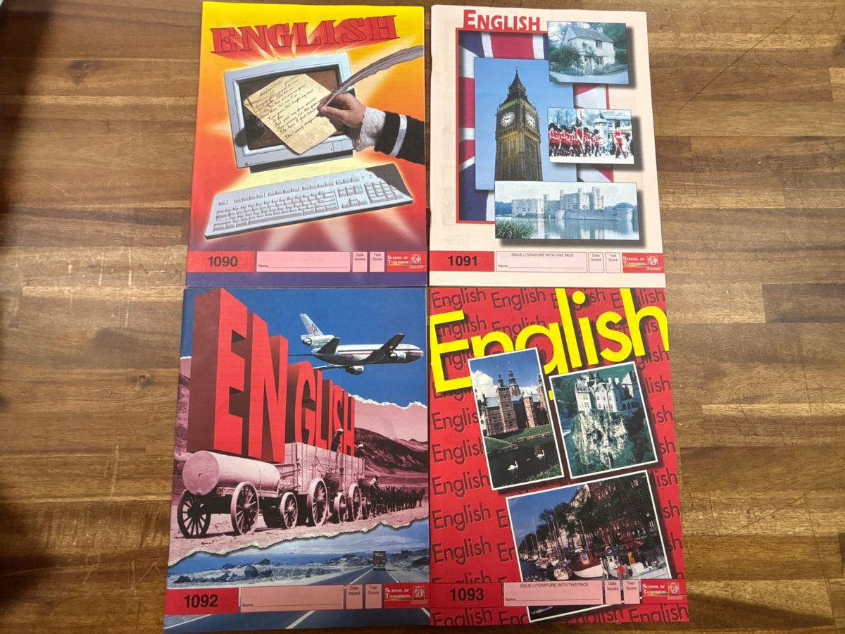 School of Tomorrow English PACEs 1086-1096 Set — photo 3 of 11