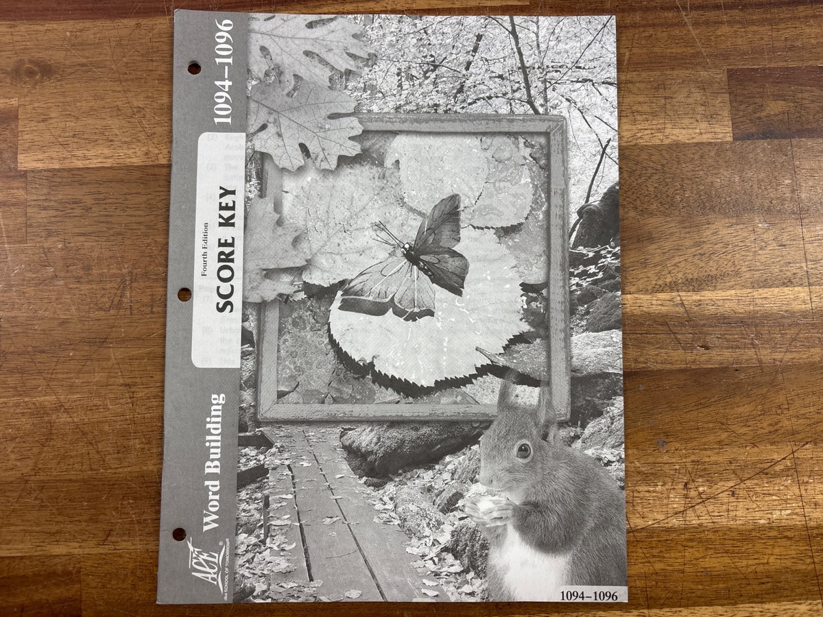 ACE Word Building PACEs 1086-1096 Fourth Edition Set — photo 10 of 11