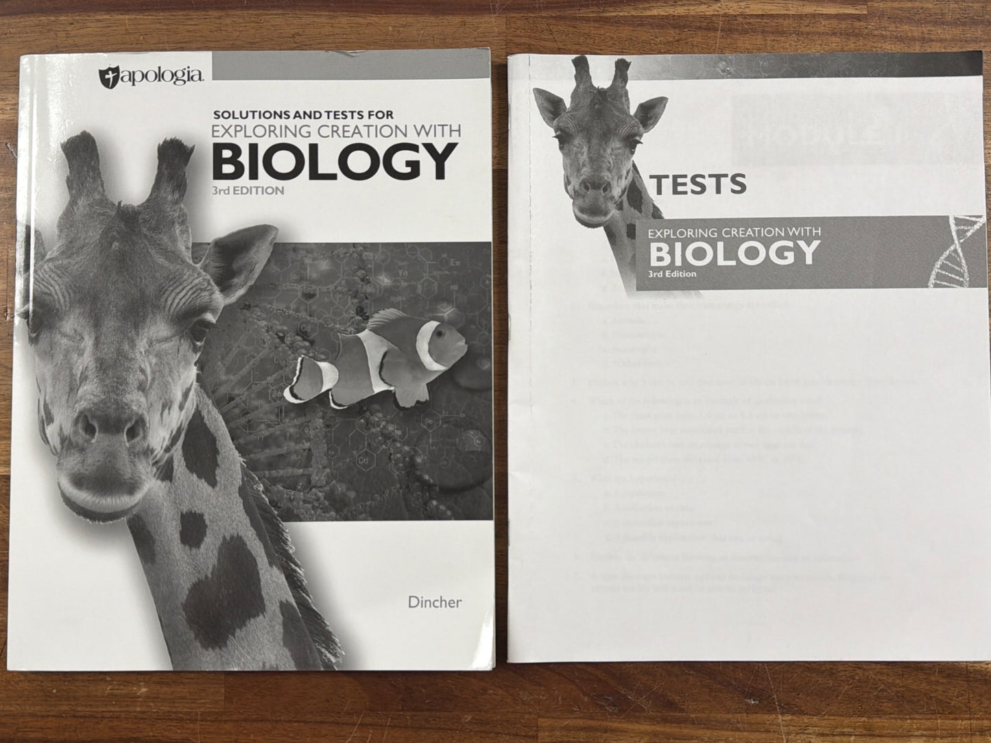 Apologia Exploring Creation with Biology 3rd Edition Set