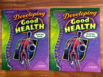 Abeka Developing Good Health Grade 4 Curriculum Set 4th Ed