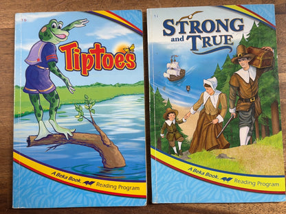 Abeka Reading Program 1st Grade Readers Set of 4