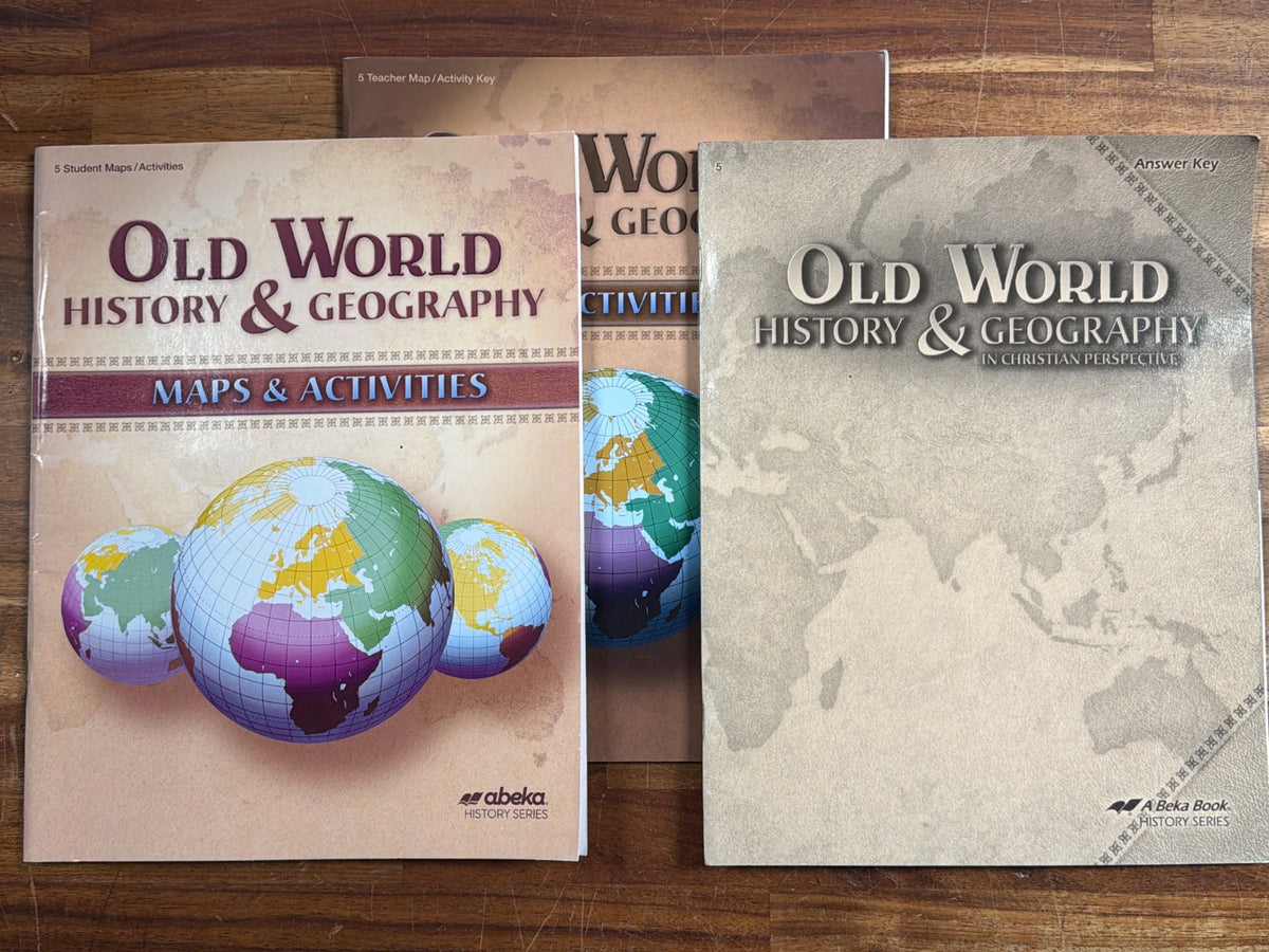 Abeka Old World History & Geography 5 Curriculum Set 4th Ed — photo 4 of 5