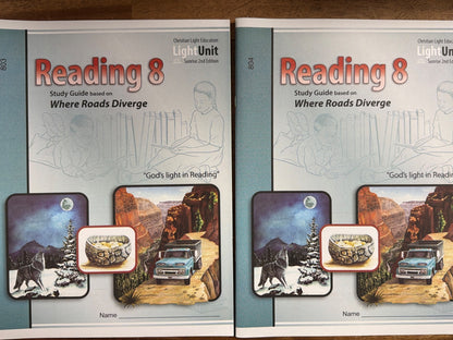 Christian Light Reading 8 Where Roads Diverge Complete Set