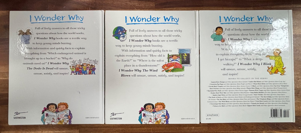 I Wonder Why Series 13-Book Set Kingfisher Nonfiction Lot — photo 5 of 8