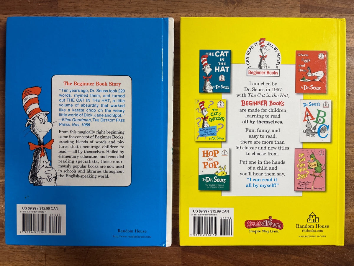 Dr. Seuss Beginner Books Set: Cat in the Hat, ABC, More