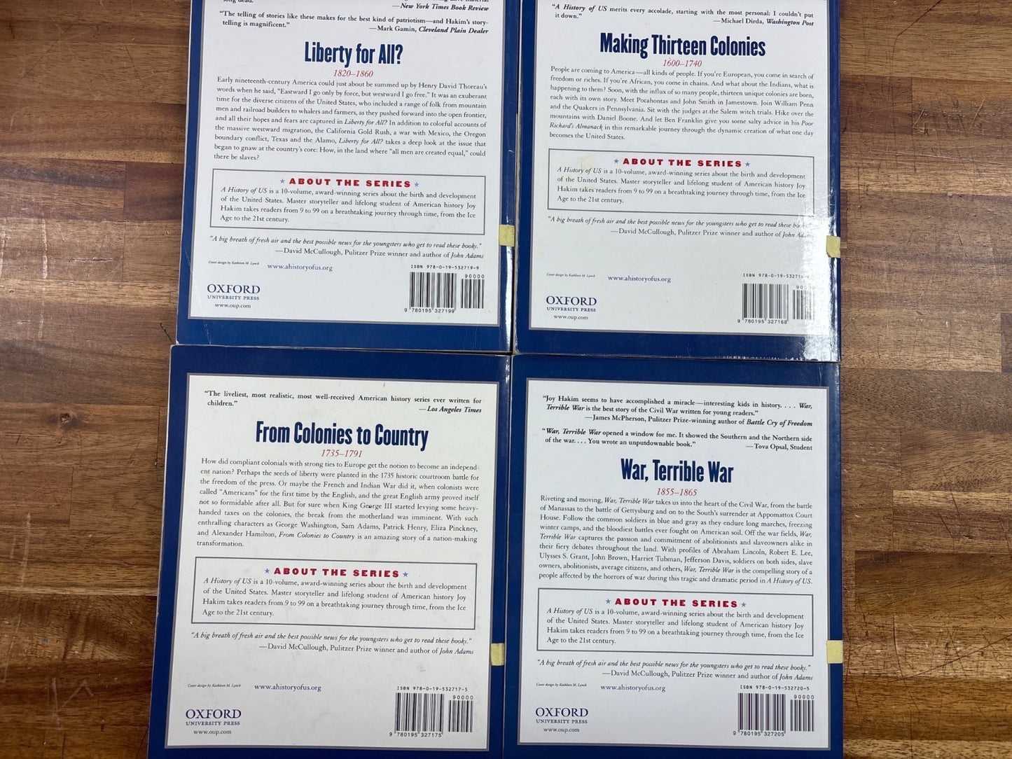A History of Us: 10 Book Set Third Edition + Forth Edition