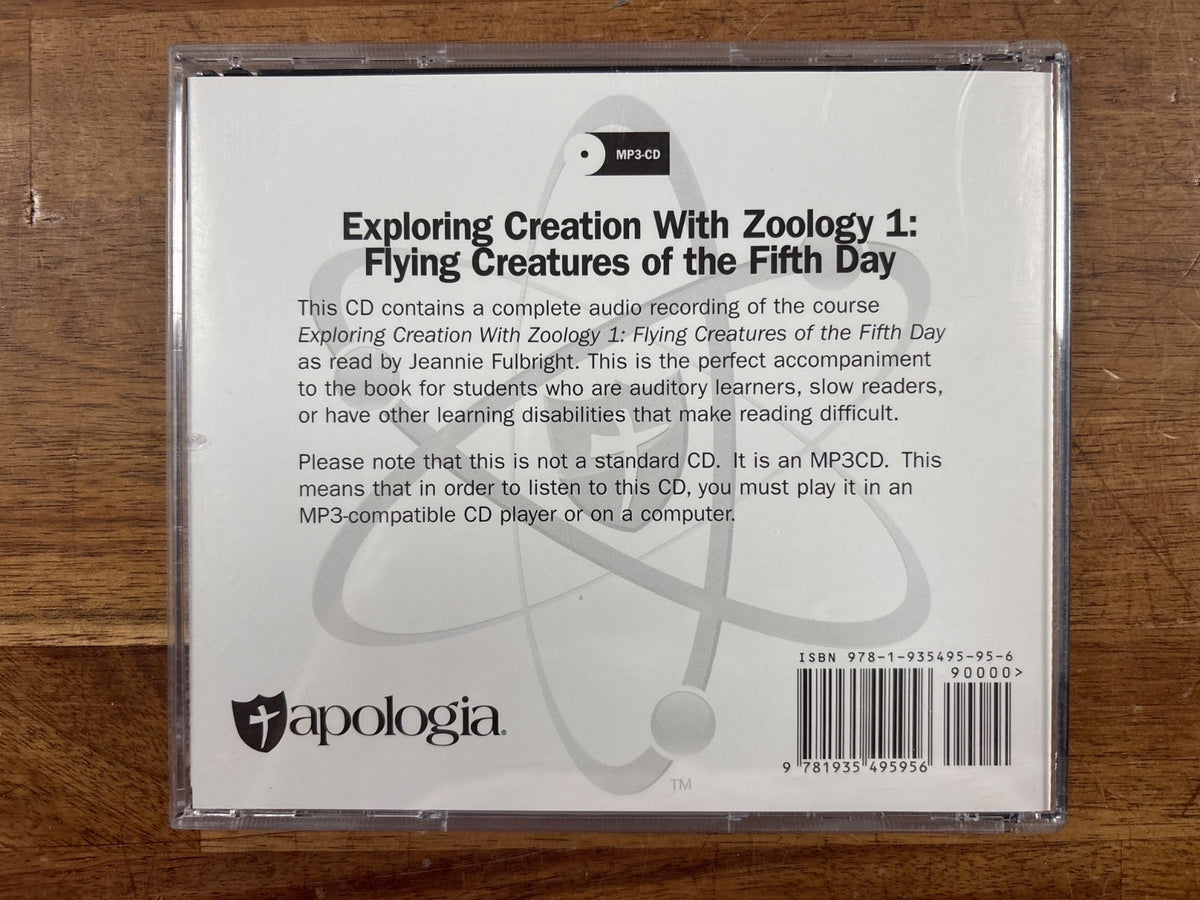 Apologia Exploring Creation Zoology 1 Set W/ Journal & CD — photo 5 of 7