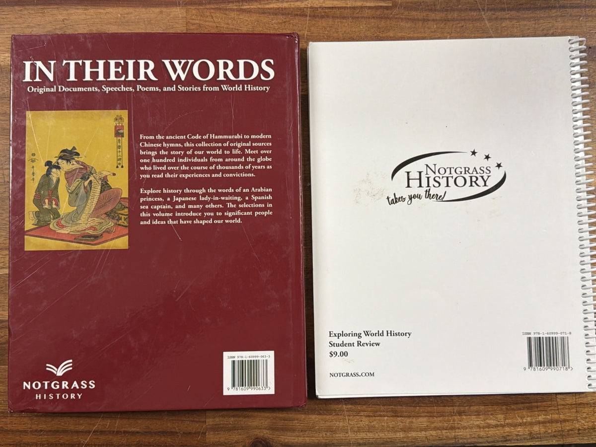 Notgrass Exploring World History Curriculum Set