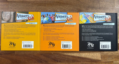 The Answers Book for Kids Volumes 2-6 Ken Ham Set