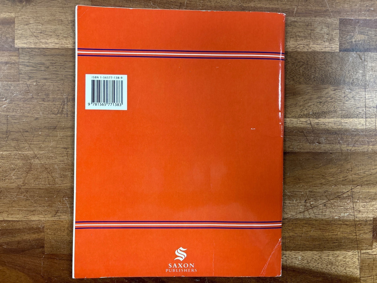 Saxon Algebra 1 3rd Edition Homeschool Curriculum Set — photo 5 of 5