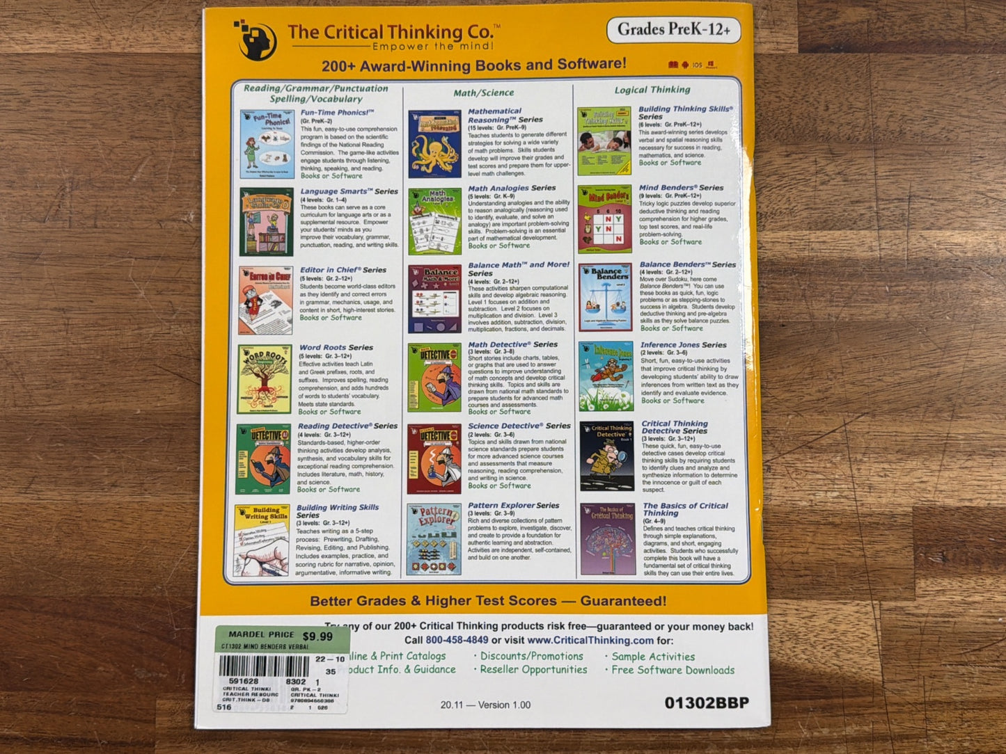 Critical Thinking Co. Mind Benders & Dr. DooRiddles Bundle