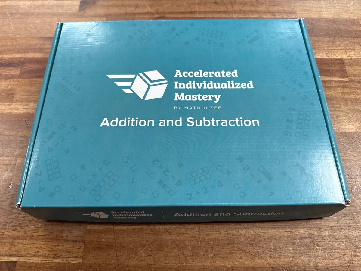 Math-U-See Accelerated Individualized Mastery Addition Subtractio