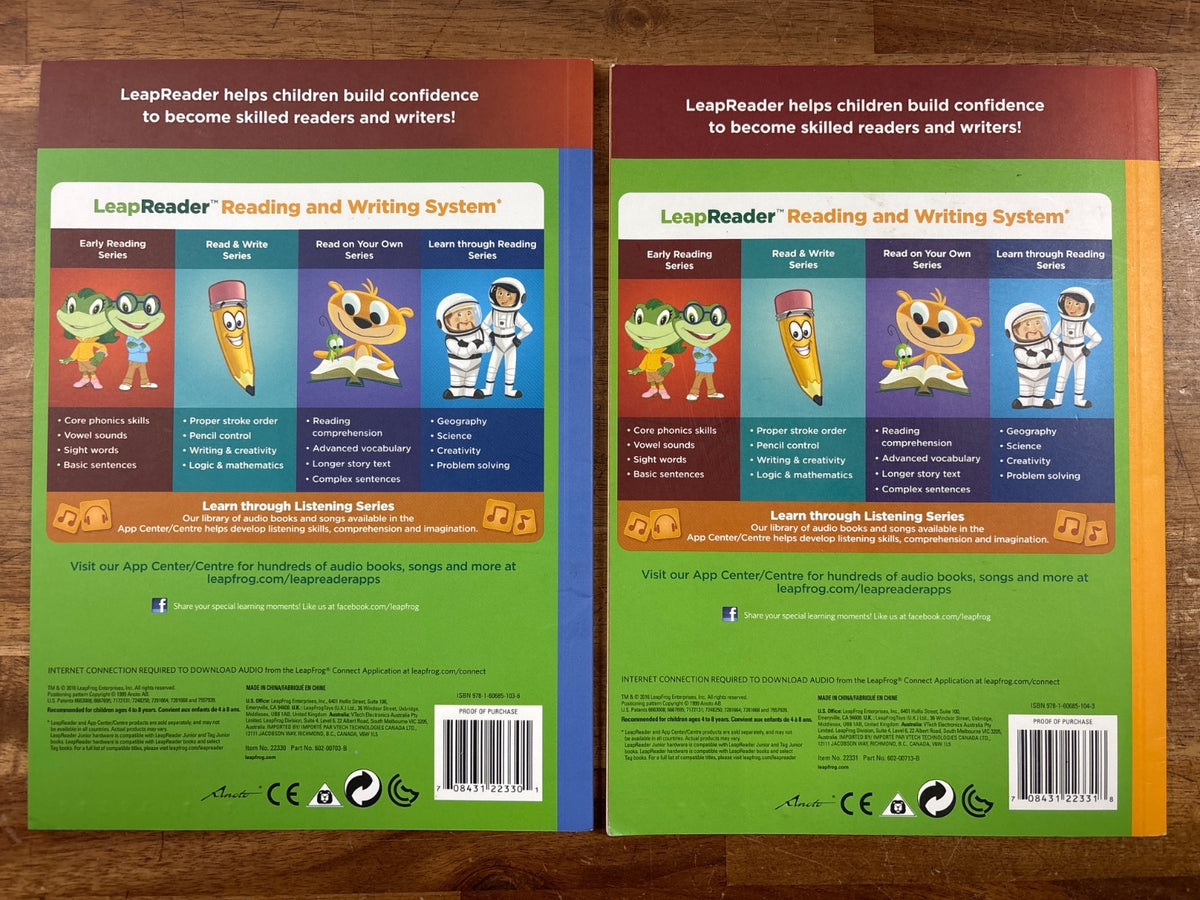 LeapFrog Early Reading Series LeapReader Books Set of 7 — photo 5 of 7