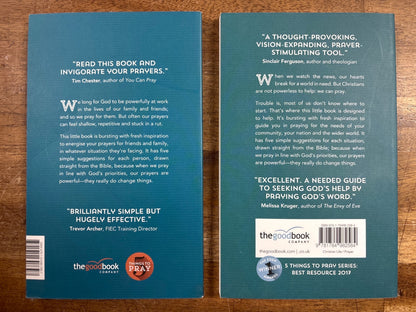 5 Things to Pray Series 4-Book Set: Church, Kids, Family, World