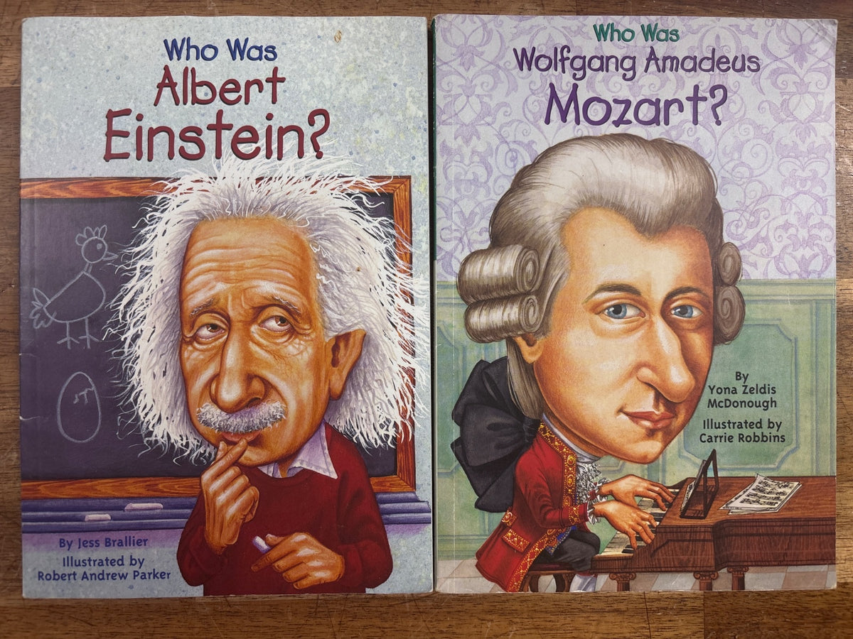 Who Was...? Biography Set - 7 Books Presley Disney Warhol