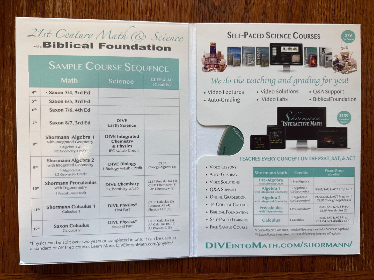 Saxon Advanced Math 2nd Ed Homeschool Kit + Dive CD