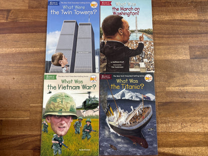 Who Was/What Was Series 14-Book History Lot Set — photo 6 of 7